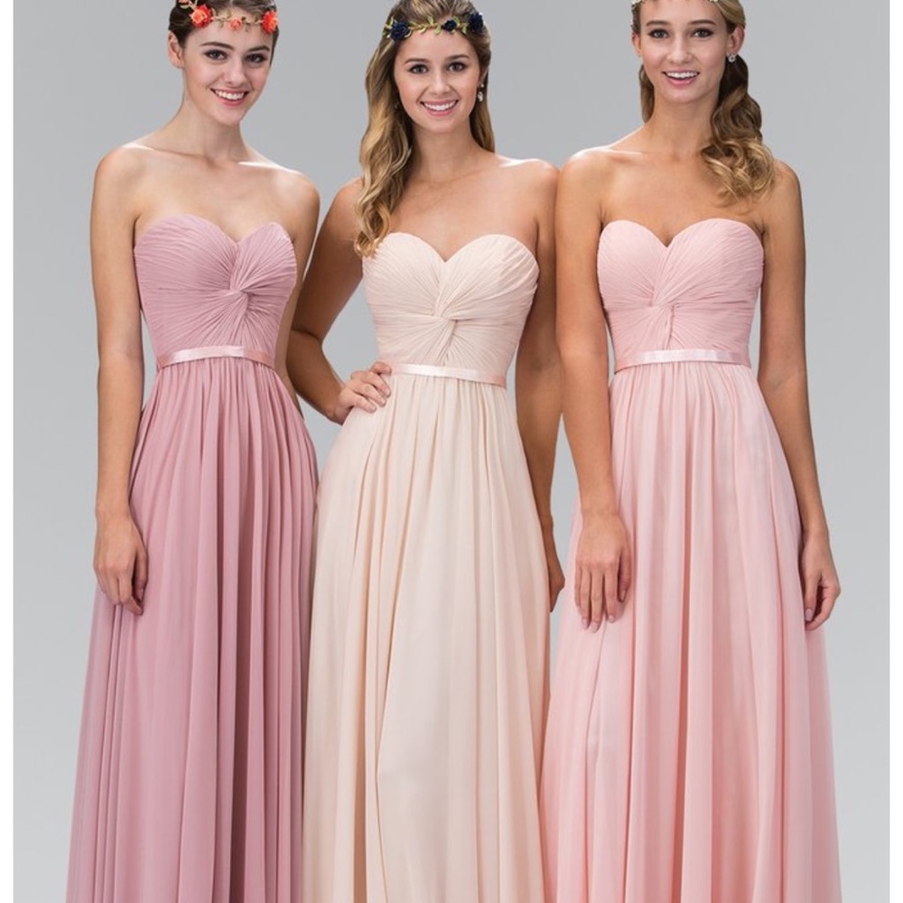 NWT Dusty Rose gown